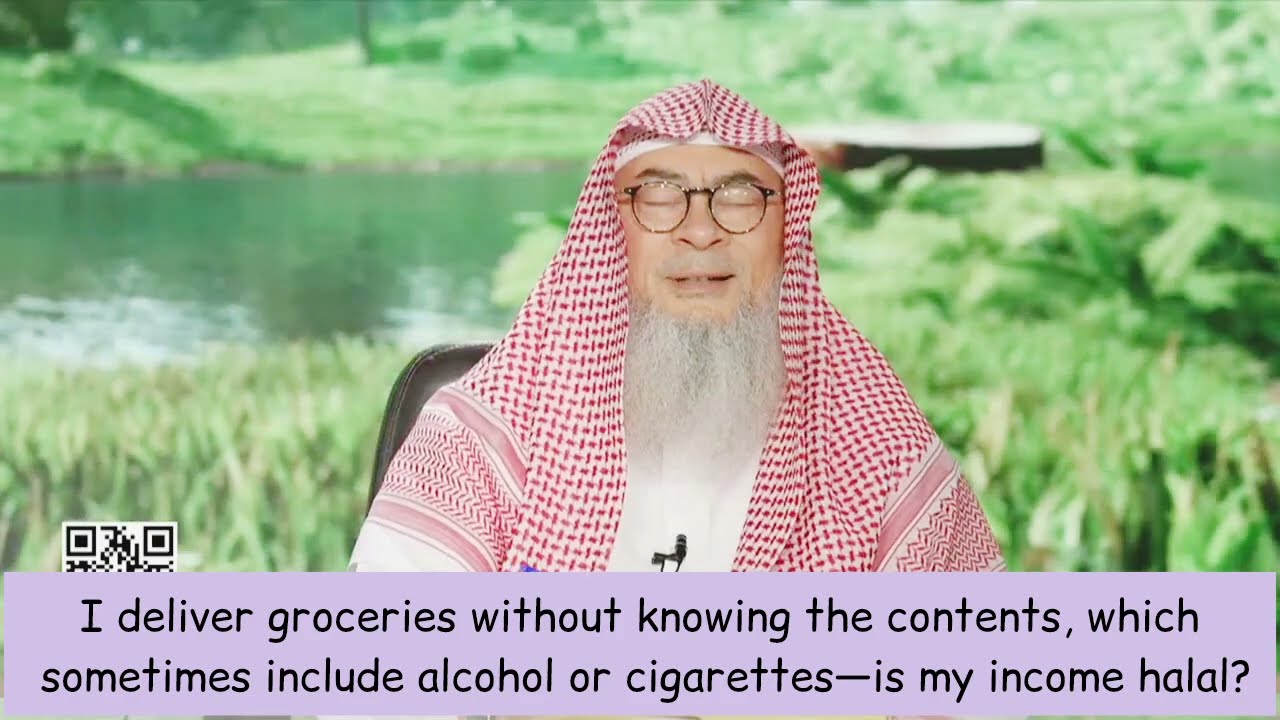 I Deliver Groceries Not Knowing What's Inside, Is My Income Halal?