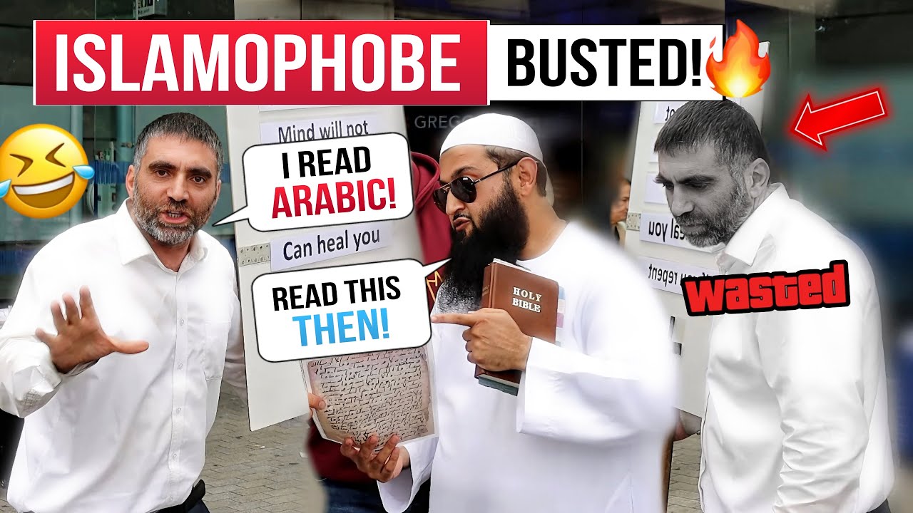  Muslim CONFRONTS Arab Christian Preacher for Spreading Lies About Islam