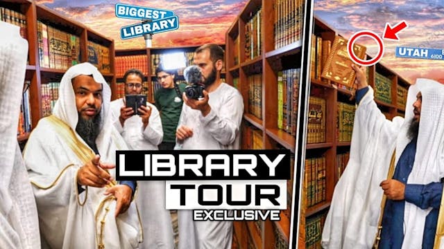 EXCLUSIVE Tour of BIGGEST Islamic LIB...