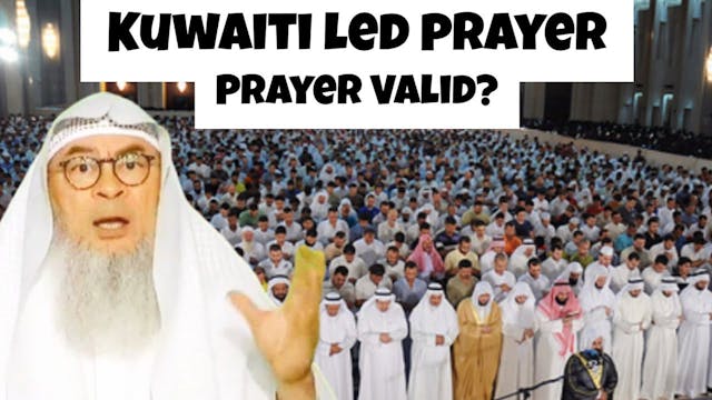 There was no imam so Kuwaiti led pray...