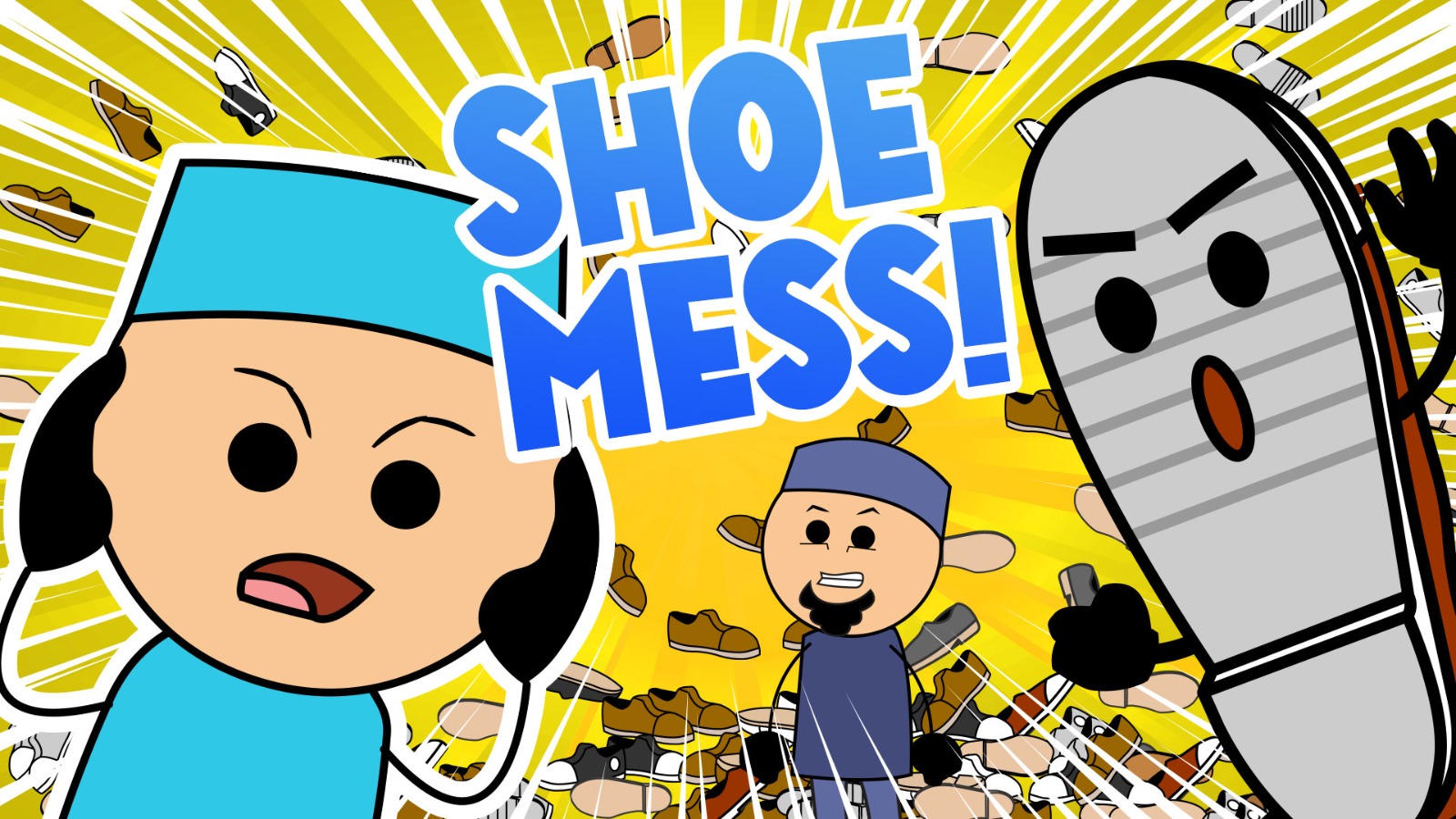 He Made the BIGGEST Shoe Rack Mess Ever! 😱 (EP1)