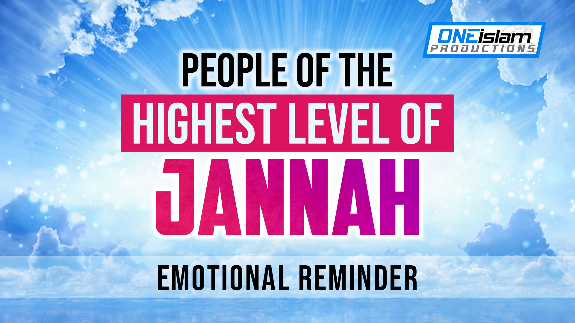 People Of The Highest Level Of Jannah