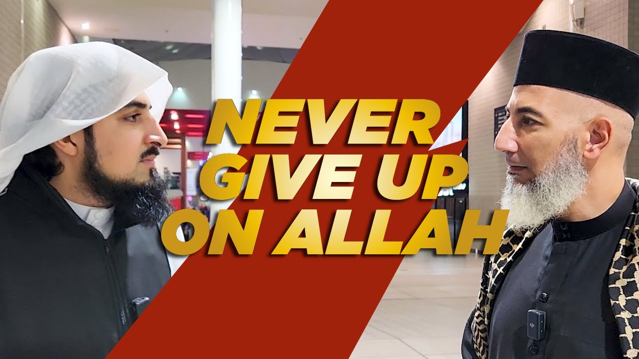 NEVER GIVE UP ON ALLAH - Sheikh Wael and Sheikh Adnaan Menk at Excel London