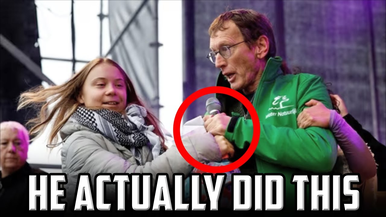 Greta Thunberg Defends Palestine, Stage STORMED