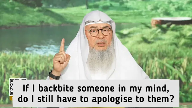 If I Backbite Someone In My Mind, Am ...