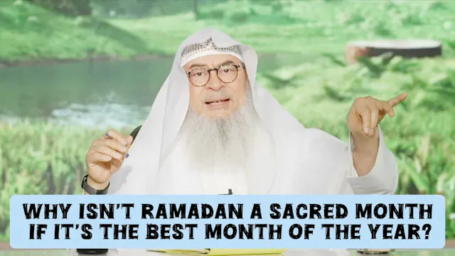 Why Isn't Ramadan A Sacred Month If I...