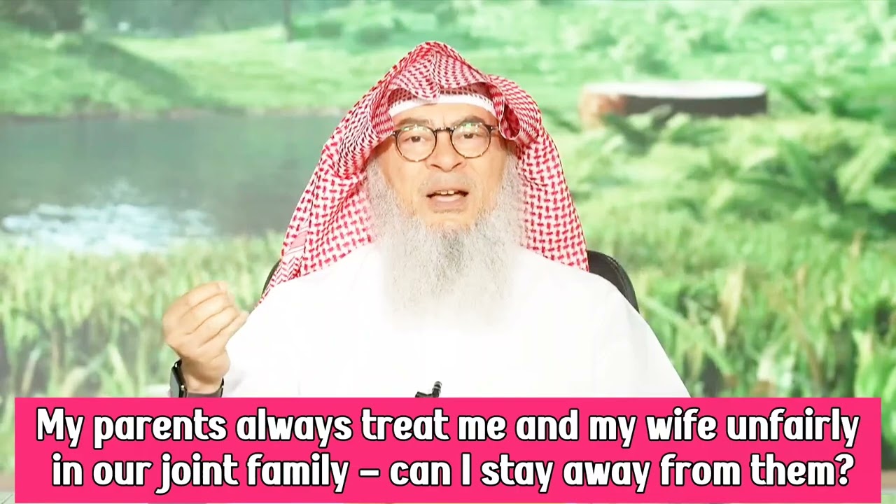 My Parents Treat Me & My Wife Unfairly, Can I Stay Away From Them?