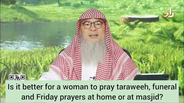 Is it better for a woman to pray tara...