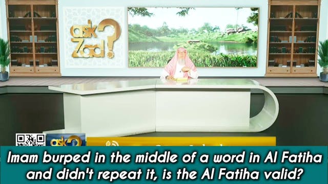 Imam Burped In Middle Of The Word Fat...