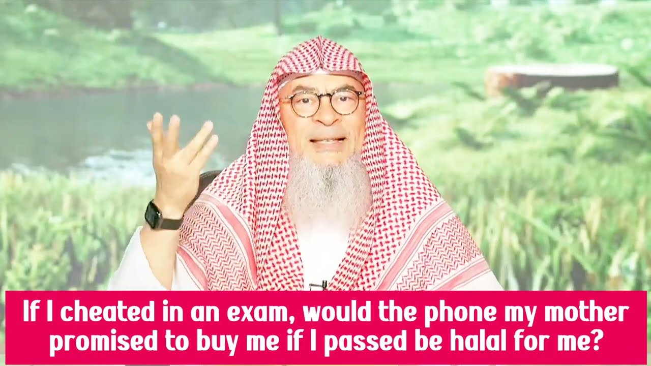 I Cheated In Exams, Would Phone My Mum Gifted Me If I Passed Be Halal For Me?
