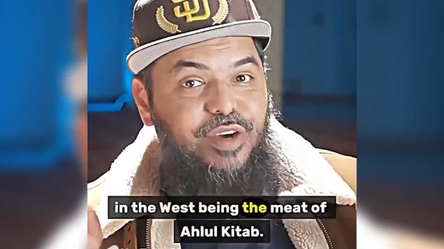 Buying meat in the west from the peop...
