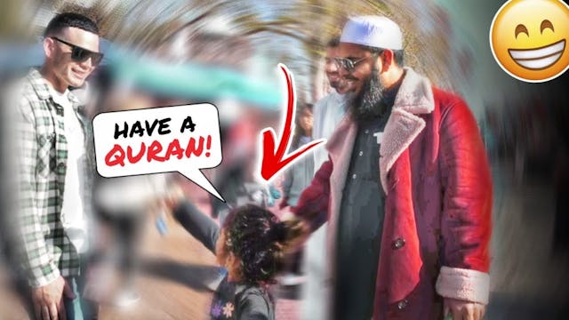 Little Girl Gifts Quran To Stranger D...