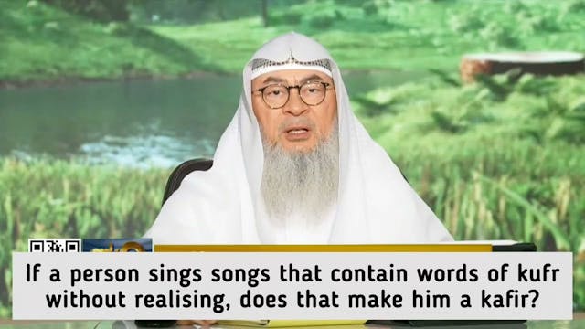 If I Sing Songs That Contain Words Of...