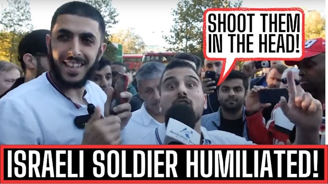 ISRAELI SOLDER VS MUSLIM - HE GOT FINISHED!!