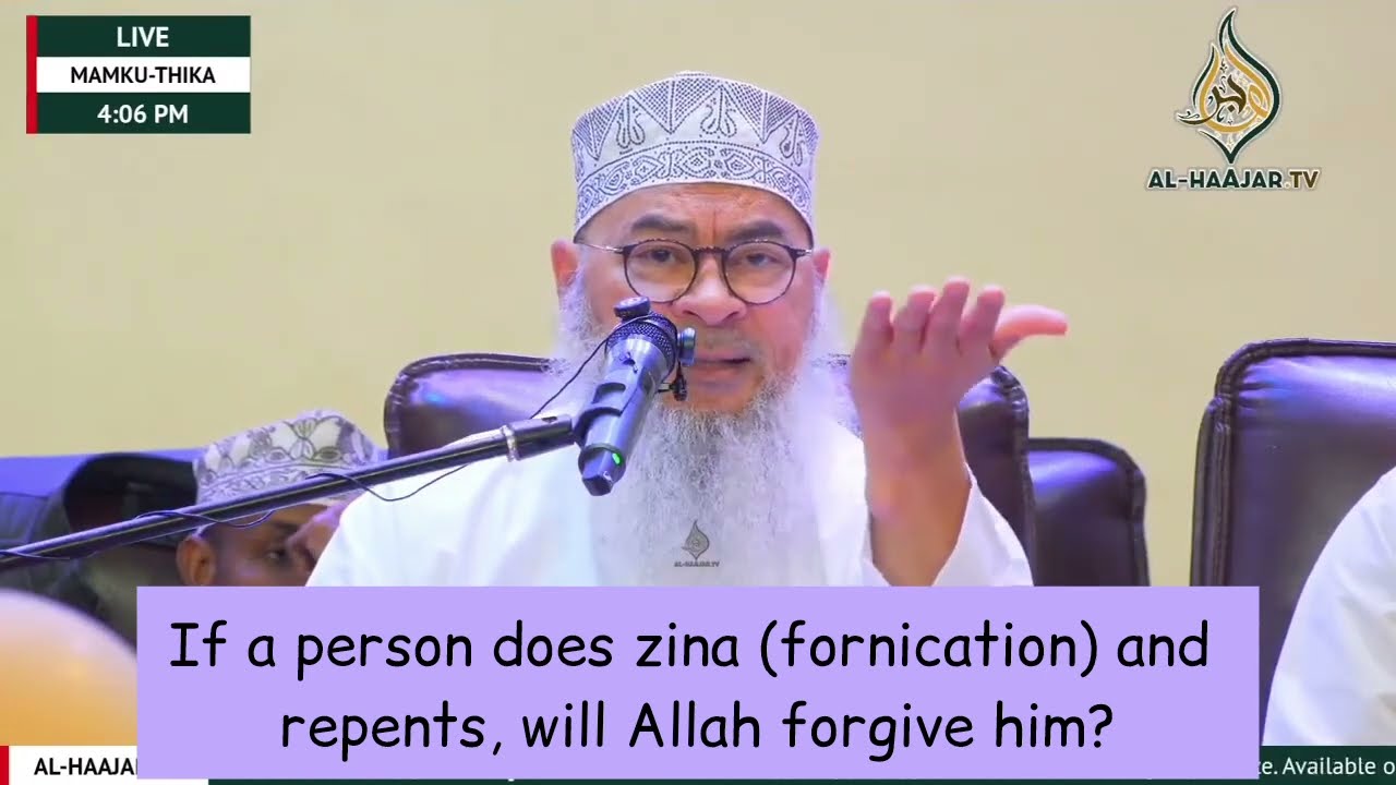 If A Person Does Zina (Fornication) & Repents, Will Allah Forgive Him?