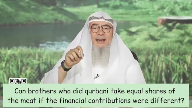 Can Brothers Who Did Qurbani Get Equa...