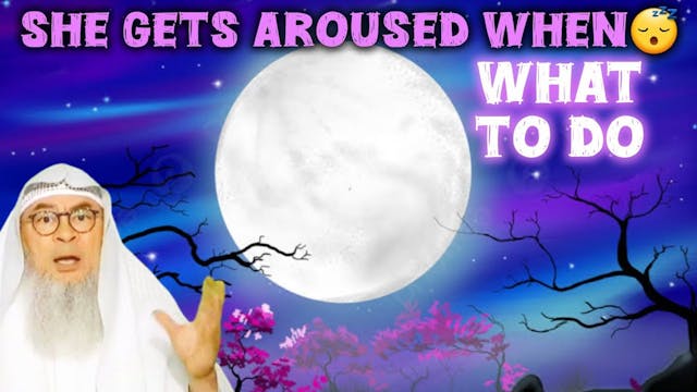 She gets aroused when she sleeps, wha...