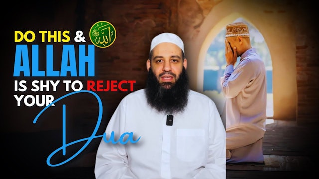 Do This & Allah Is Shy To Reject Your Dua - Abu Bakr Zoud