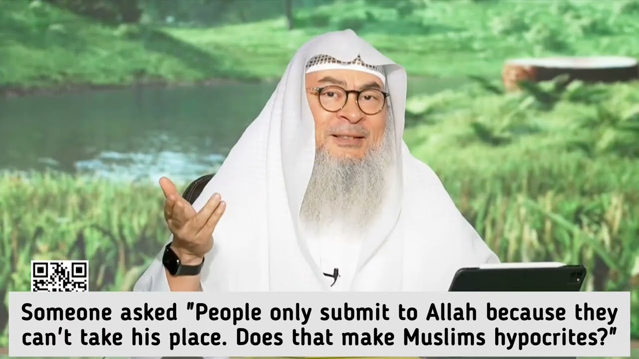 People Submit To Allah & They Can't Take His Place, Isn't Muslims Hypocrites?