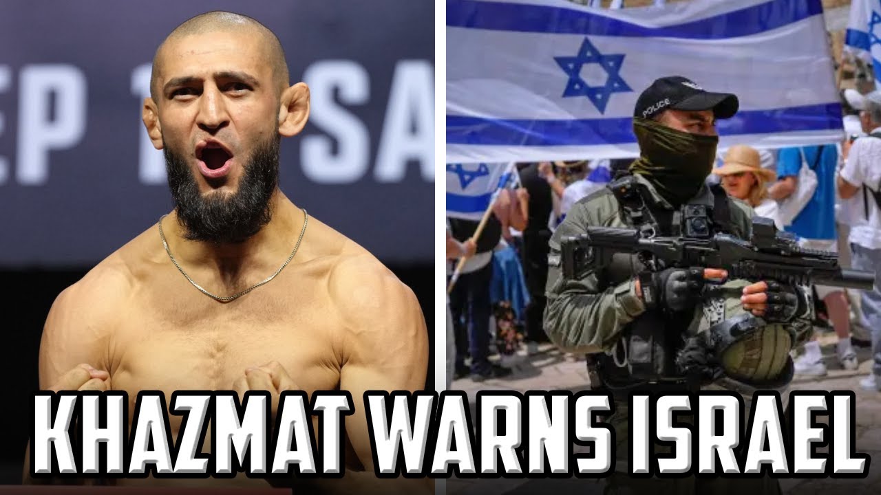 KHAMZAT CHIMAEV CHALLENGES ISRAELI SOLDIERS