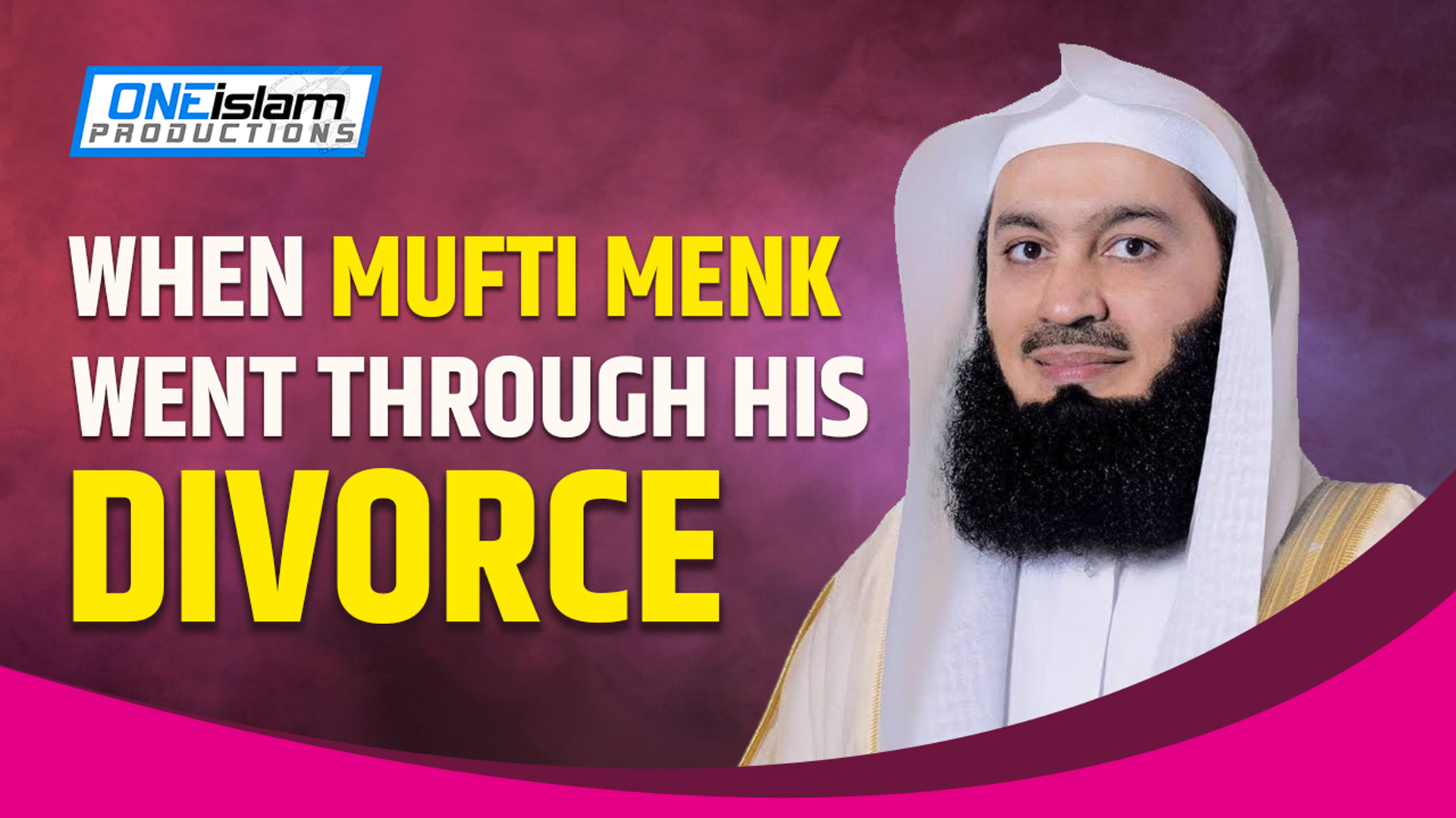 WHEN MUFTI MENK WENT THROUGH HIS DIVORCE