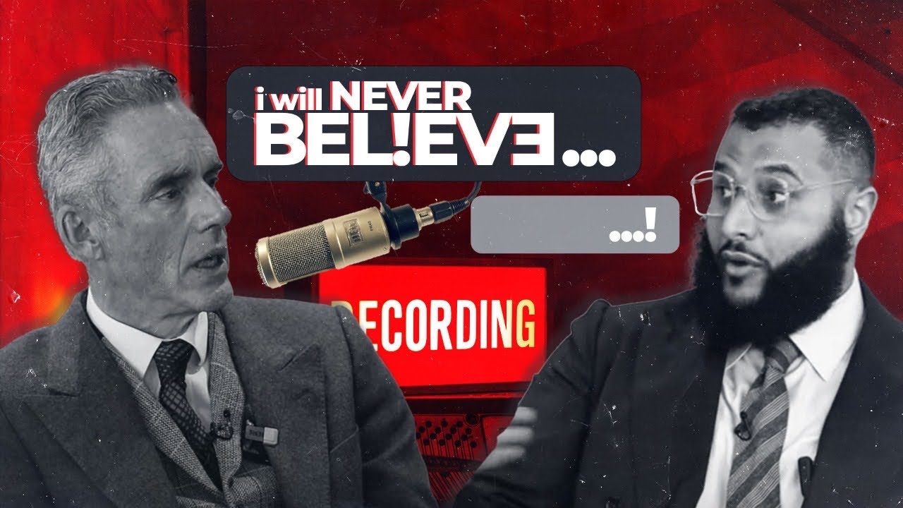 JORDAN PETERSON SAYS HE WILL NEVER BELIEVE IN ISLAM