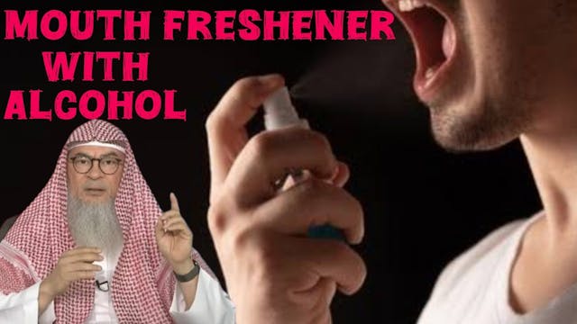 Can we use breath freshener spray if ...