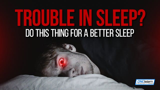 Having Trouble In Sleep? Do This Thin...