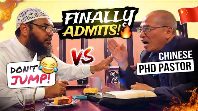 Dubai DEBATE - Chinese PhD Christian Pastor Forced to Accept Defeat!