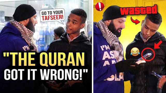 Christian Tries to EXPOSE the Quran… ...