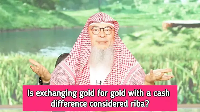 Exchanging Gold For Gold With A Cash ...