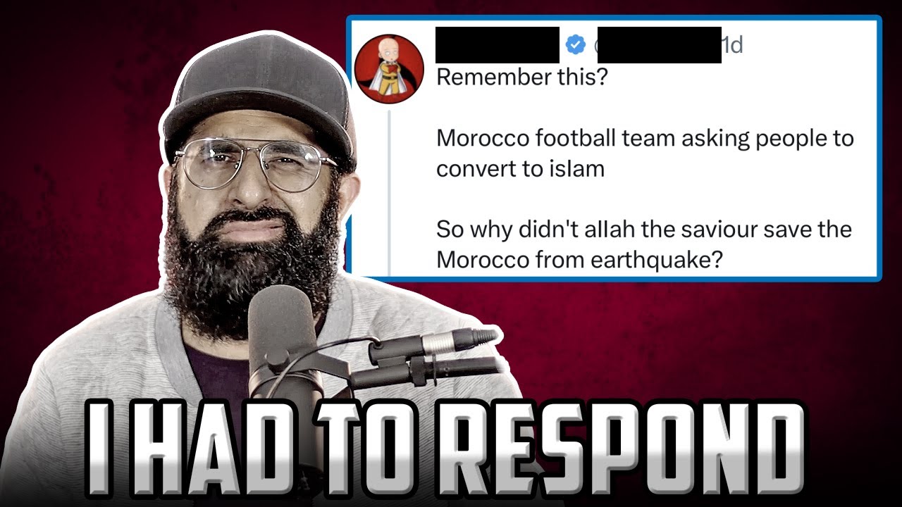 Fool Mocks Muslims In Morocco Earthquake