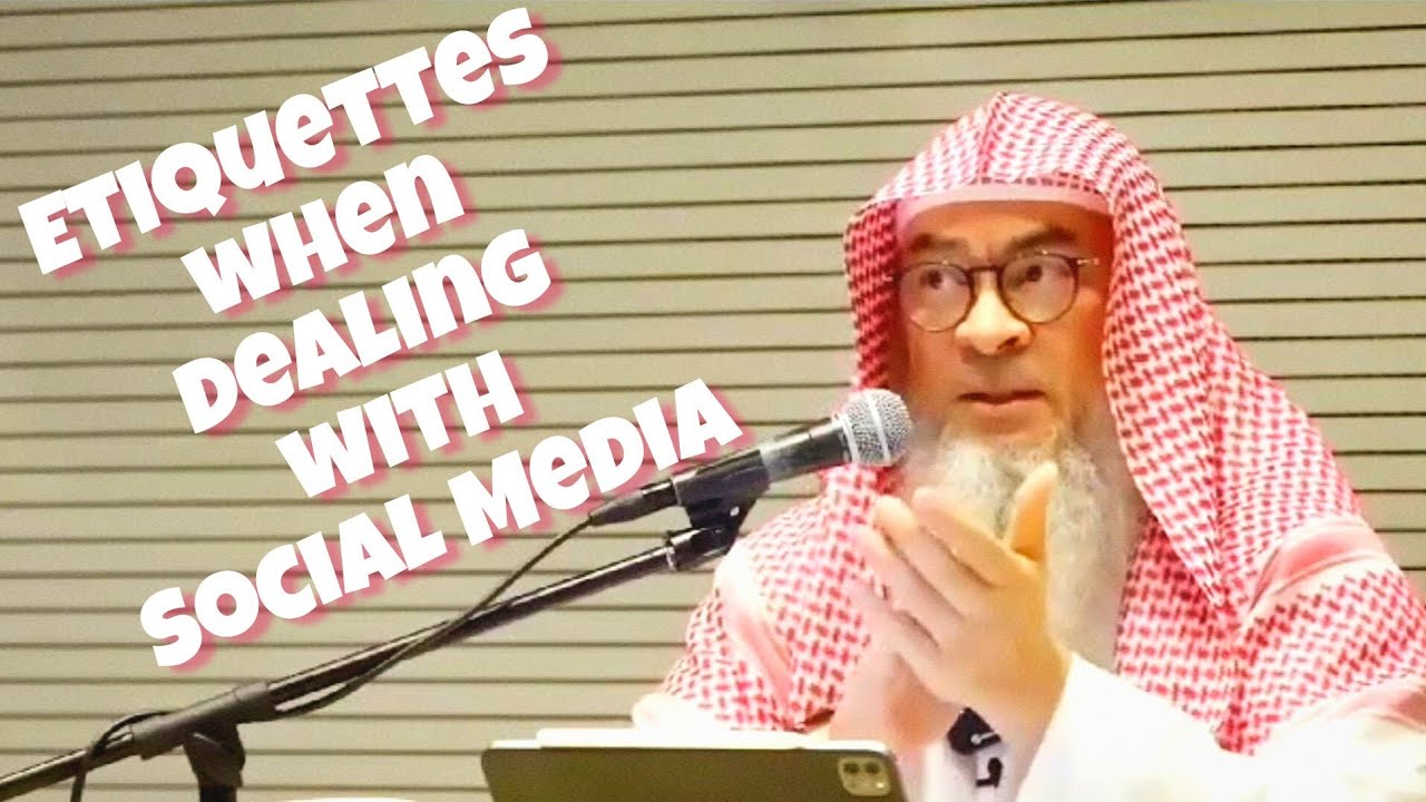 Etiquettes when dealing with Social Media 