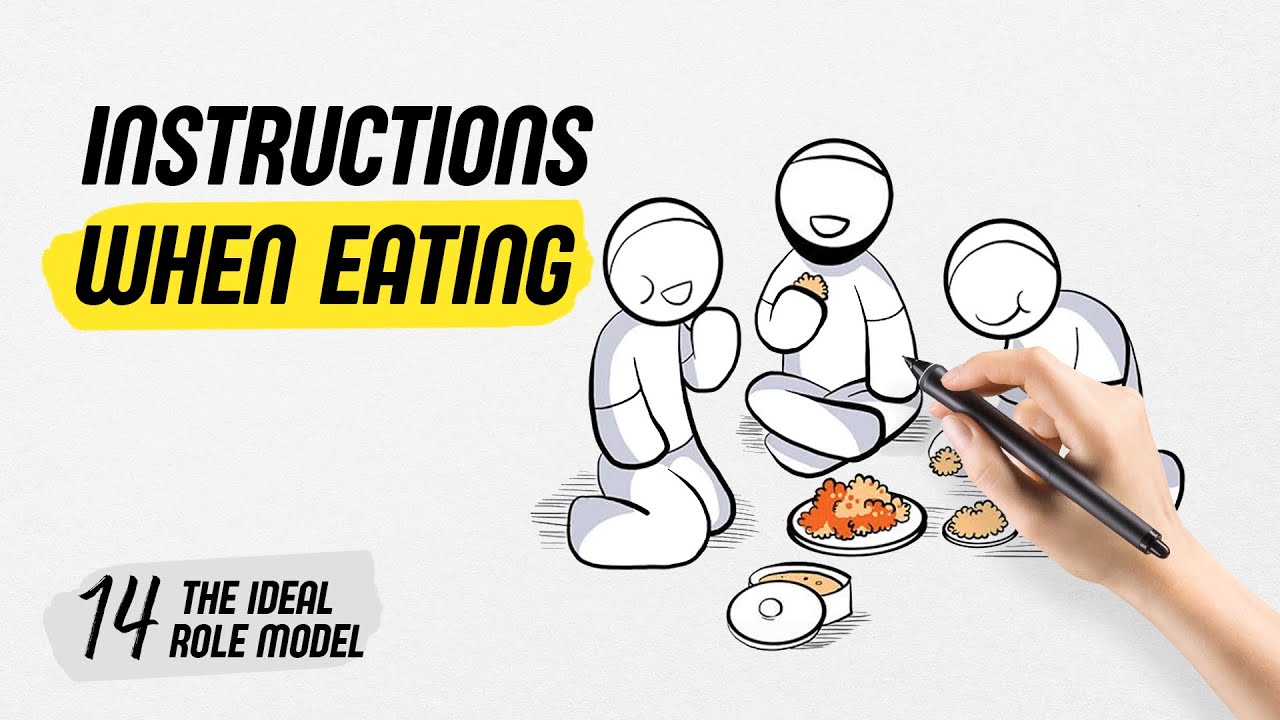 14 - Instructions when eating | The ideal role model