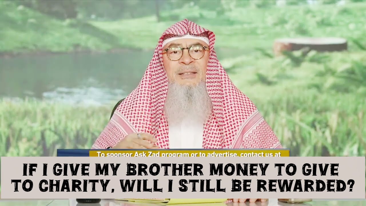 Give Someone Money To Give Charity, Will I Still Rewarded (Exposed Good Deed)?