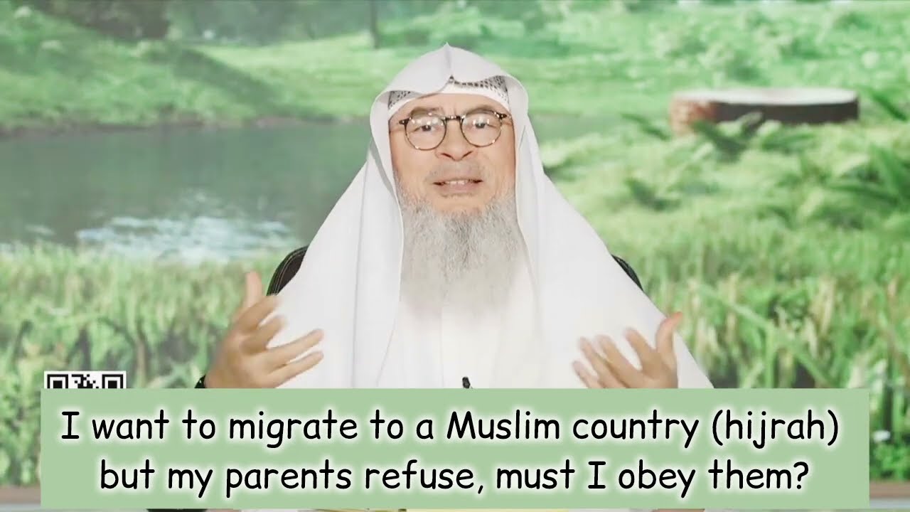 I Want To Migrate To A Muslim Country But My Parents Refuse, Must I Obey Them?