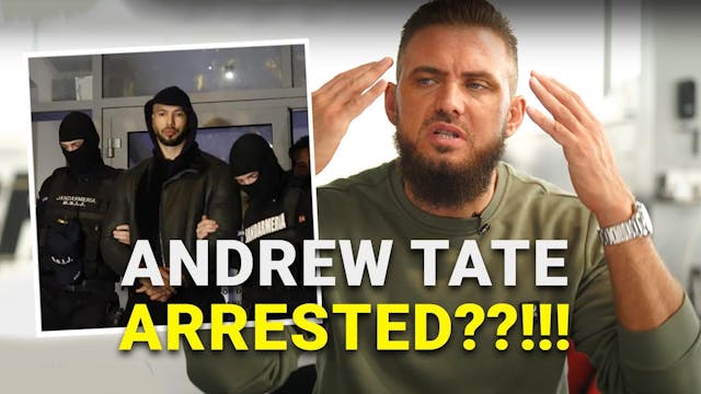 ANDREW TATE ARRESTED IN ROMANIA?