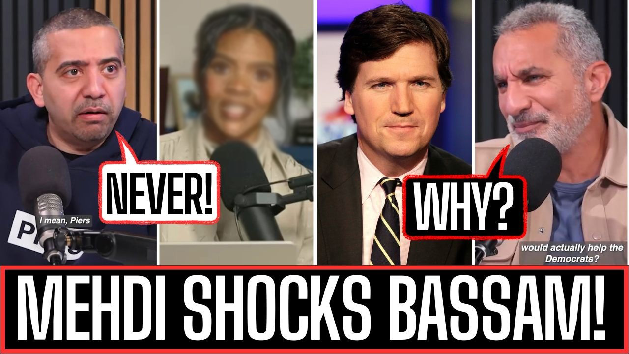 Mehdi's Illogical Points On Candace & Tucker Carlson - Bassam Shocked