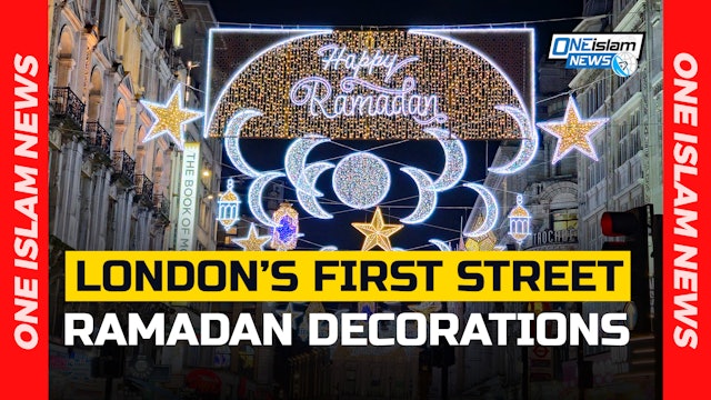 London Lights Up With Ramadan Decorations For The First Time In History