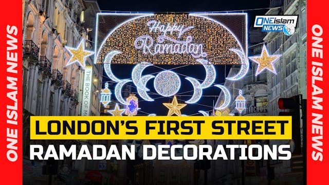 London Lights Up With Ramadan Decorat...