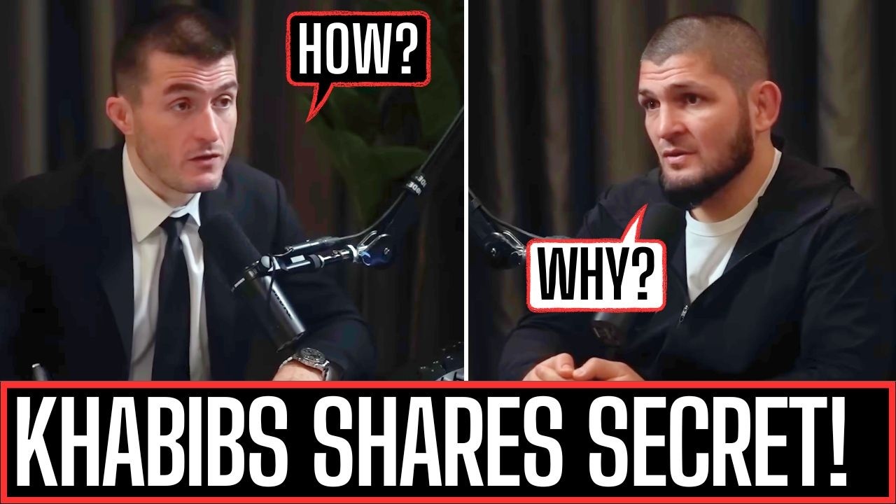 Khabib Leaves Russian podcaster Amazed