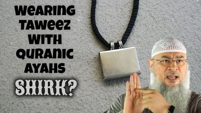 Is wearing Taweez or Amulet with only...