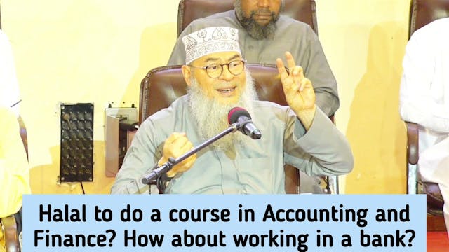 Halal to do course in Accounting & Fi...