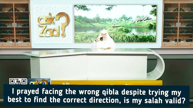 Prayed Facing Qiblah Despite Trying B...