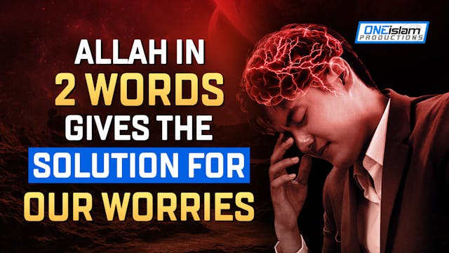 ALLAH IN 2 WORDS GIVES THE SOLUTION F...
