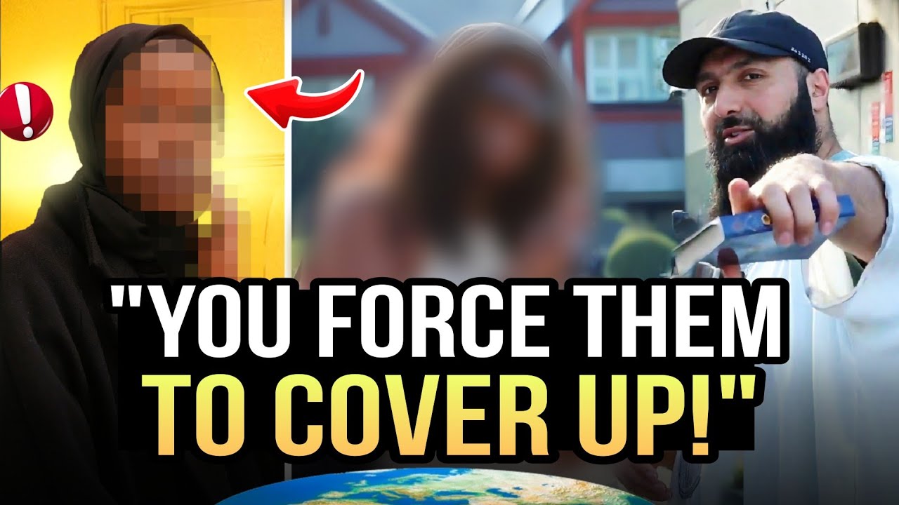 Flat Earther DISSES The Hijab! But This Muslims Response SHOCKS Her!!