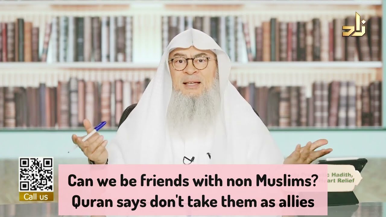 Can we be friends with non muslims Quran says not to take them as allies 