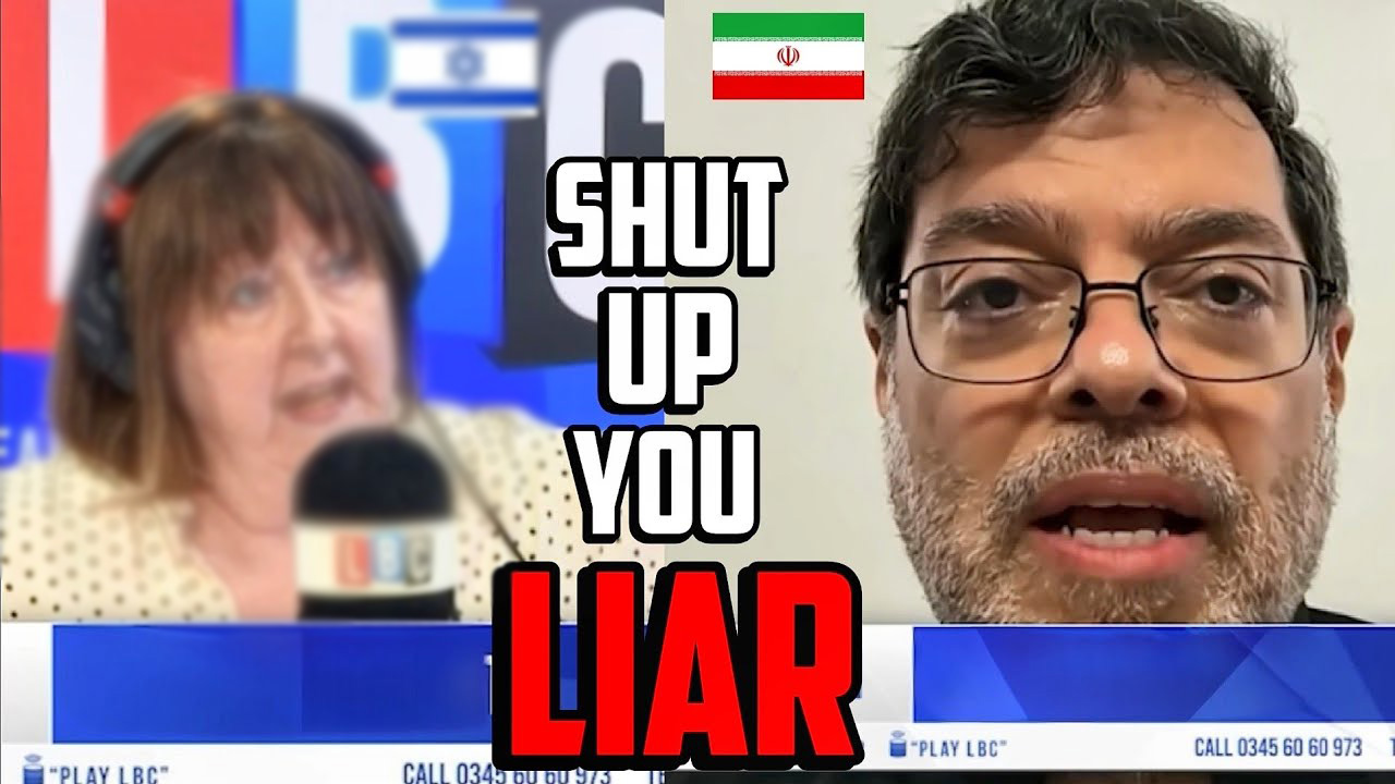 British Zionist Woman Left Speechless - Iranian Professor Fires Back Her