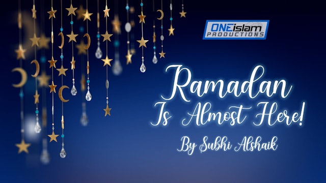 NEW SONG - Ramadan Is Almost Here (Voice Only)
