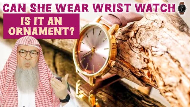 Can a woman wear a wrist watch Does i...